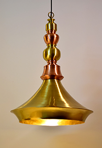 Ilke Metal Pendant Lamp by Sahil & Sarthak